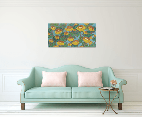 Yellow water Lilies
