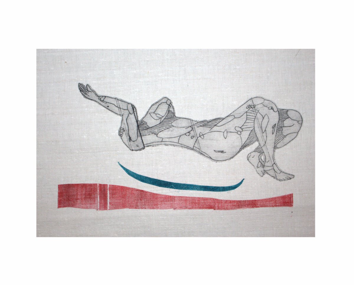 Abstract Limited Edition Print , Body 3.0 By Isabellangela Germinario, 15 X 11, Artwork For Sale On Artfinder
