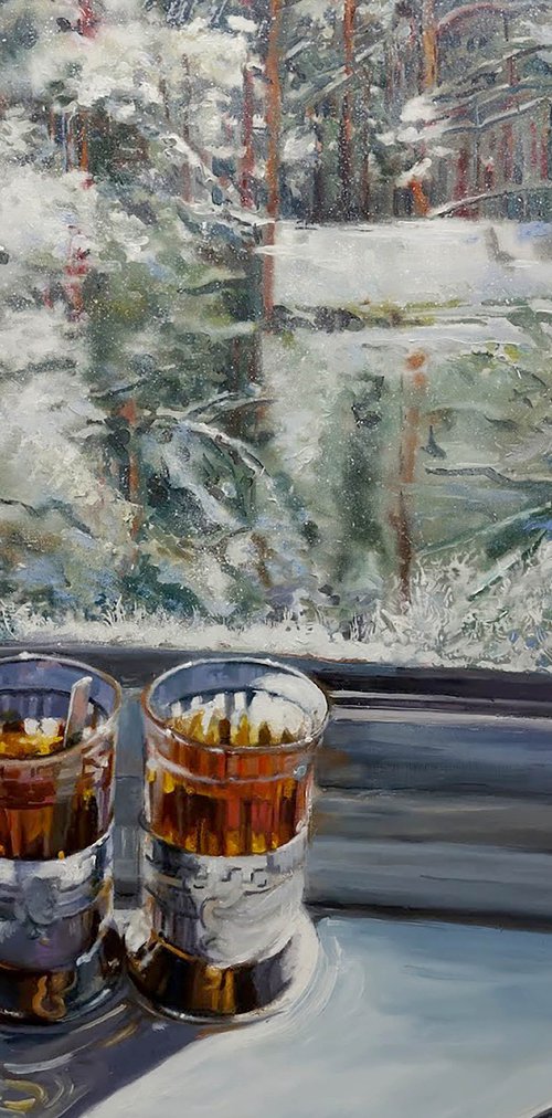 Goodbye Beauty Winter by Anatolii Varvarov