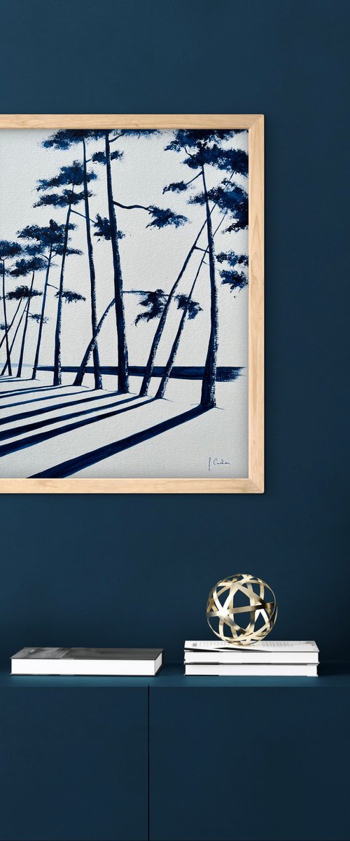 Cap Coz indigo by Cadiou Frederic