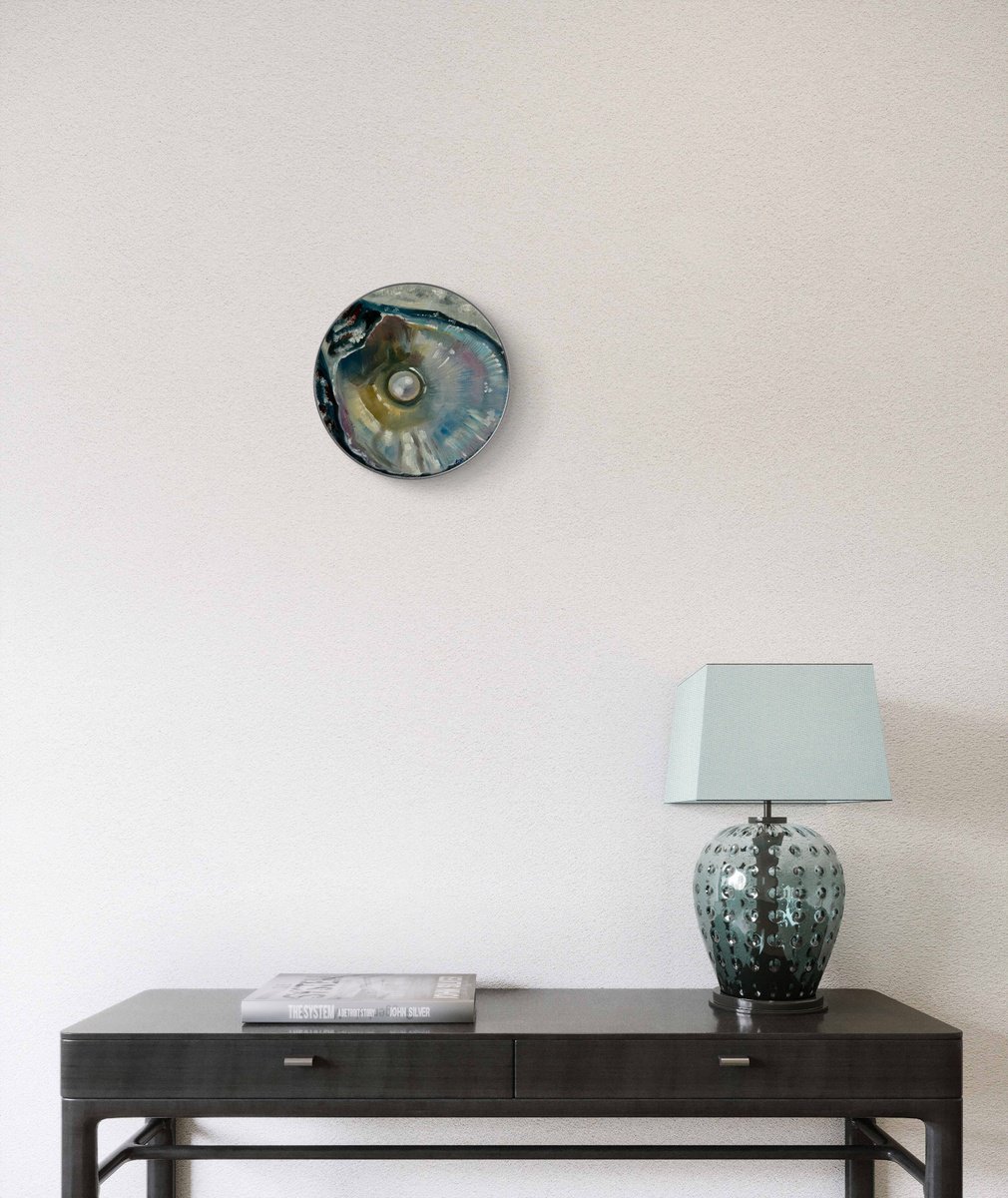 Impressionistic Animal Oil Painting By Aisylu Burangulova, 8 X 8, Pearl 2, Original Artwork