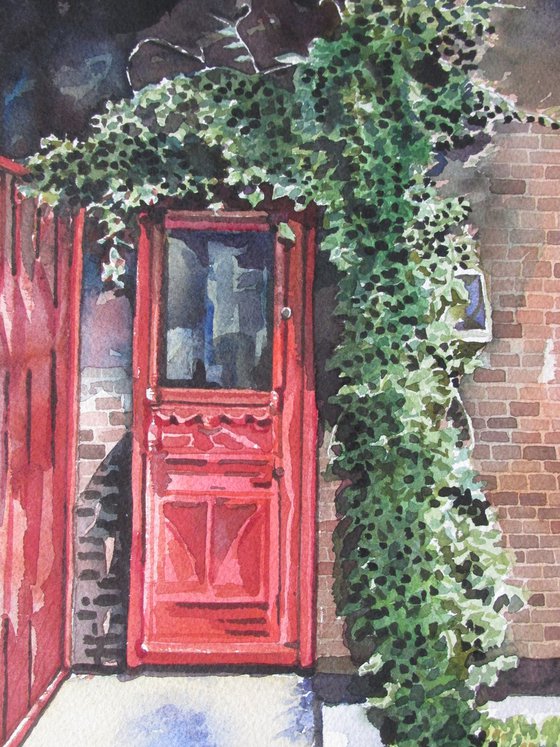 red door