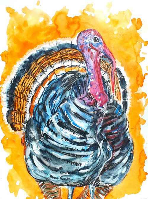 "Turkey bird" by Marily Valkijainen
