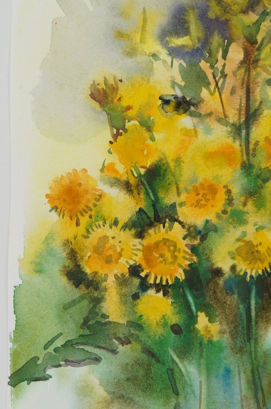 Yellow bouquet