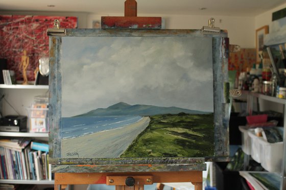 Mourne Mountains from Murlough Bay, Irish Landscape