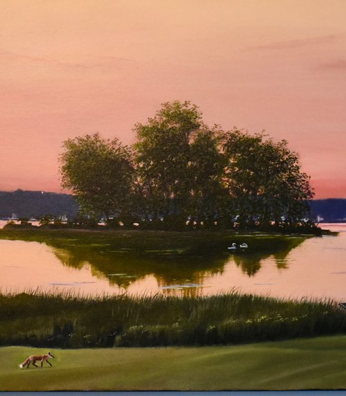 Sunset in Prince Edward County by Gilbert Lessard