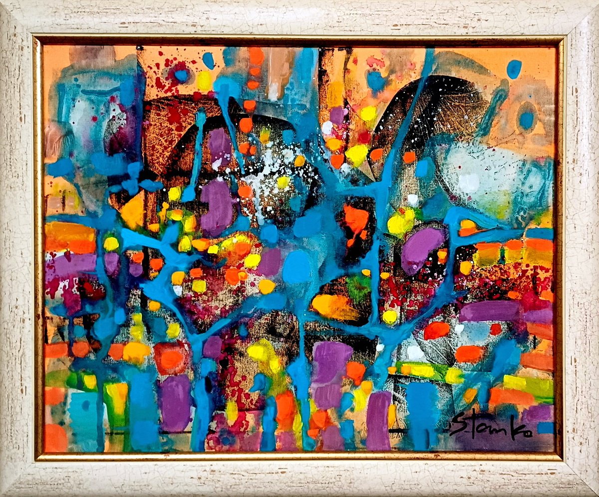  Jazzy Mood-Lxxviii By Stanislav Bojankov, 24 X 20, Artwork For Sale On Artfinder
