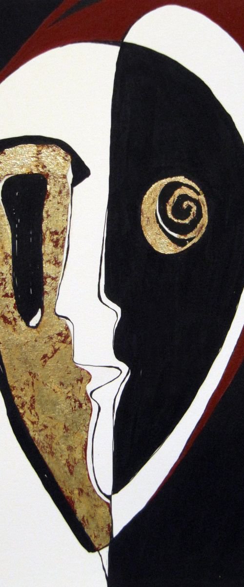 Kode, Monoprint by Paola Minekov