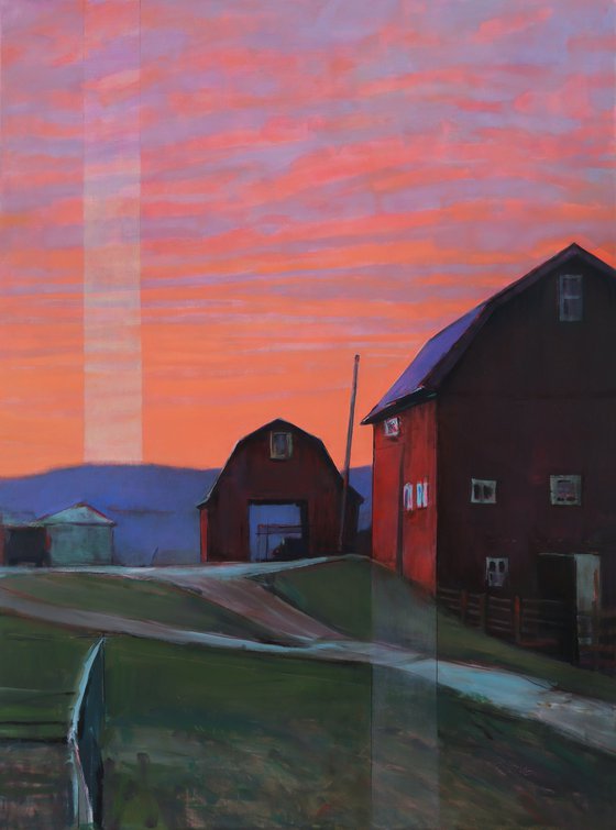 Old Red Barns