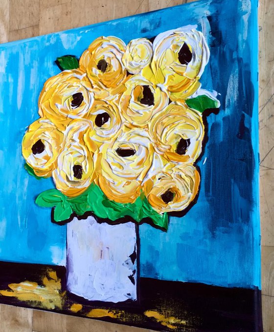 ABSTRACT BOUQUET Of ROSES