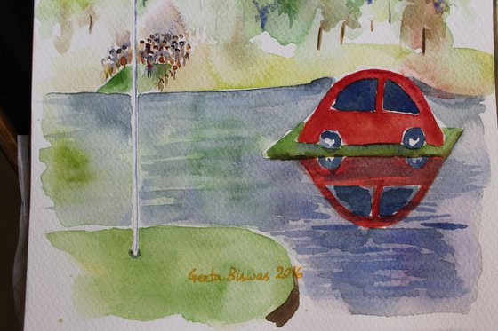 Hole in One Prize art
