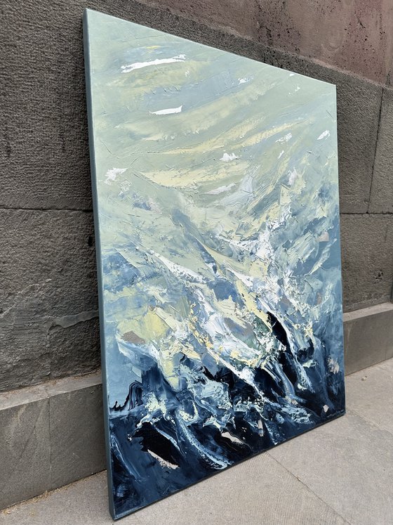 Wind V 60×80cm
