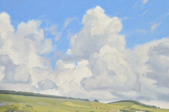 Summer clouds, Mézenc massif