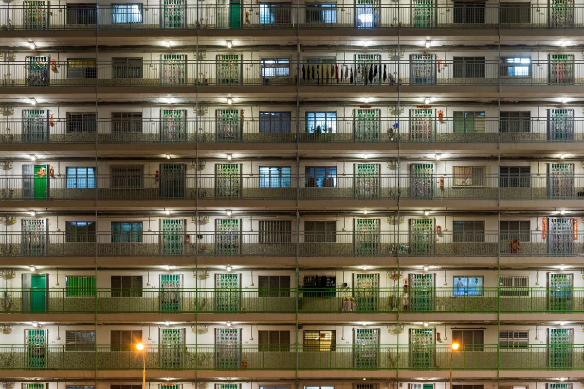 AFFORDABLE HOUSING I_REVISITED (COLOUR) by Serge Horta