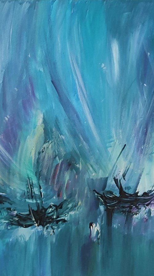 Le rocher et le fracas des vagues by ÂME SAUVAGE