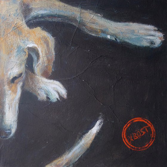 Ears, paws and tail. (Tail)