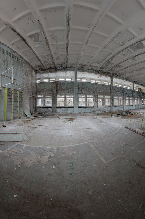 #10. Pripyat school gym 1 - XL size by Stanislav Vederskyi