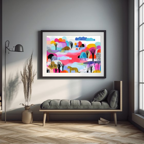 Surreal Lion March