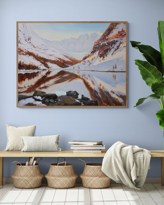 In the rays of the winter sun