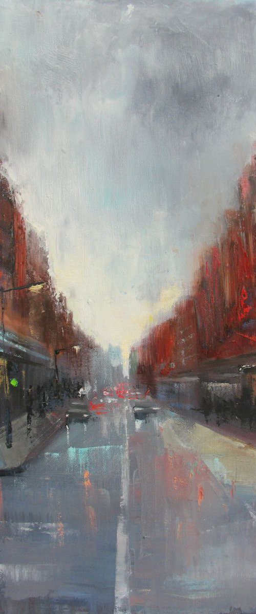 Drizzling. (London) by Irina Sergeyeva