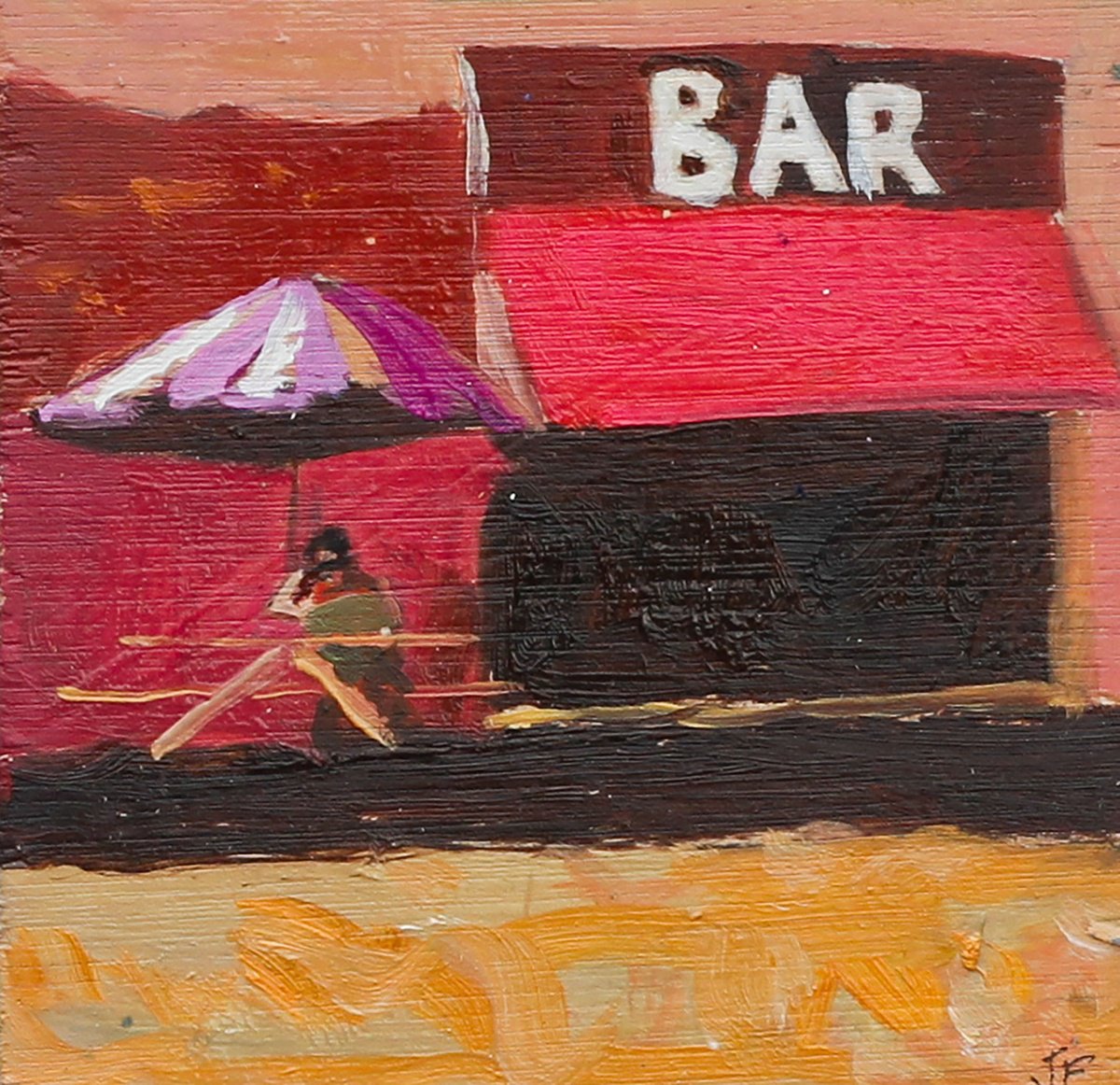 Beach Bar by Joe Mcdonald