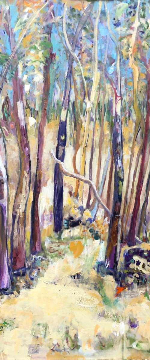 TREES IN THE PARK by Maureen Finck
