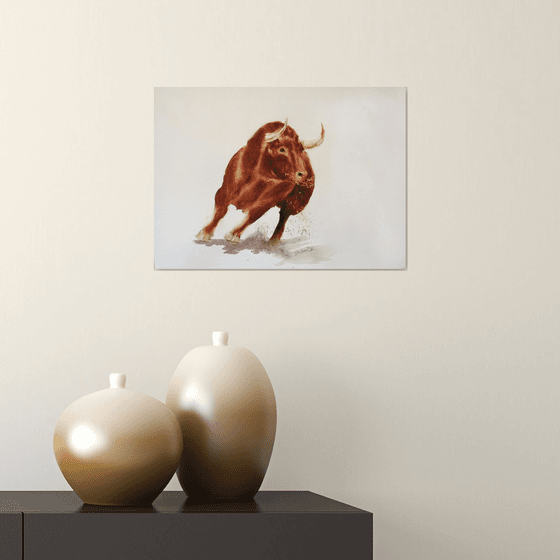 Bull III/  ORIGINAL PAINTING