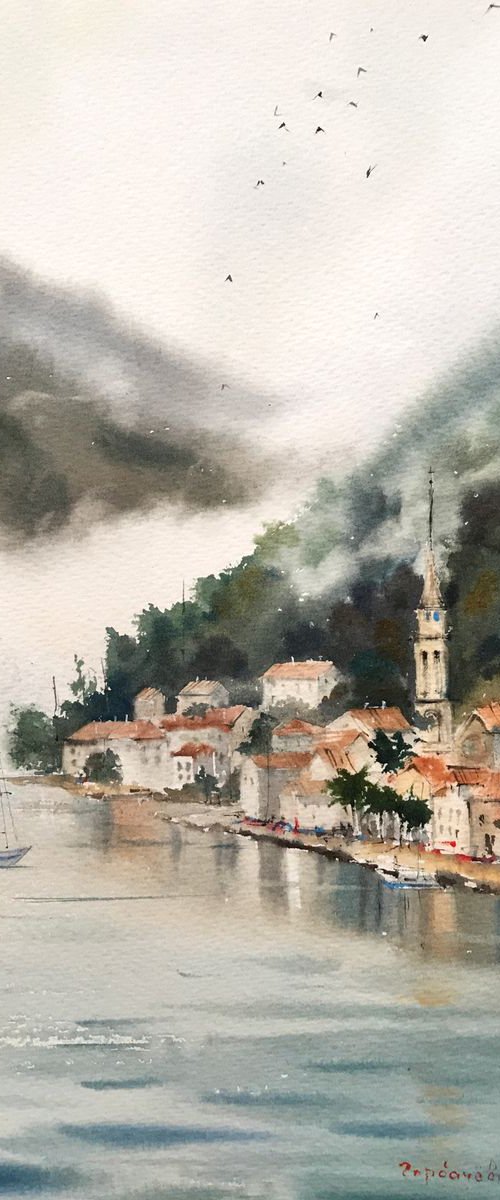 Old Town in Montenegro by Eugenia Gorbacheva