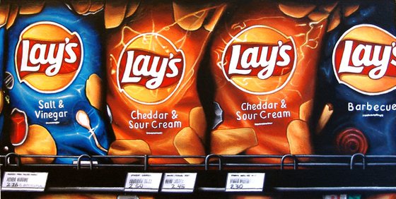 Lays Cheddar & Sour Cream