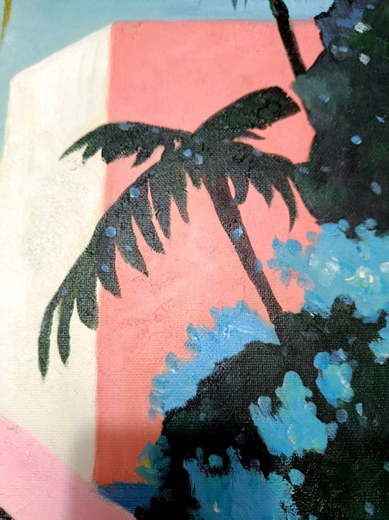 POOL DAY (ready to hang)