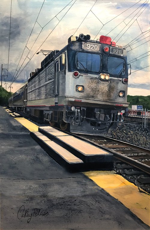 Train from Temple University by Catherine Peluso