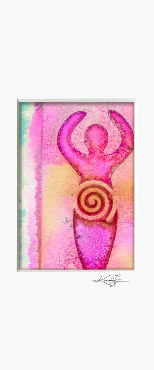 Goddess 6 - Painting by Kathy Morton Stanion by Kathy Morton Stanion