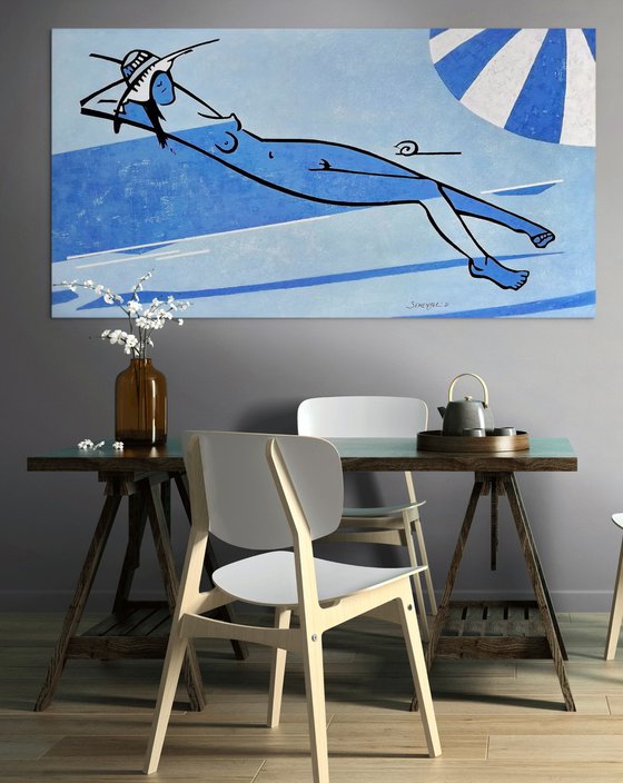 In Infinite Cobalt Blue