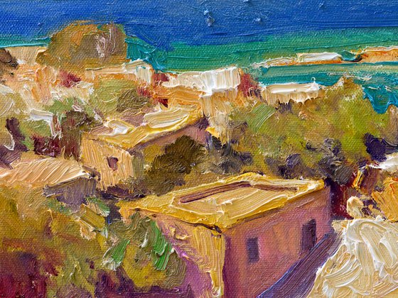 Greek Village by the Sea