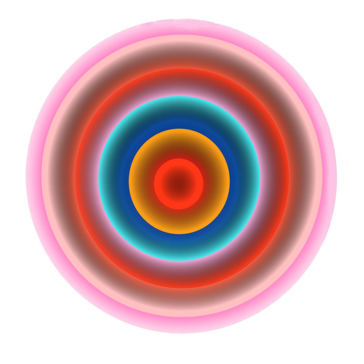 Glowing Circles VII. by Geert Lemmers FPA