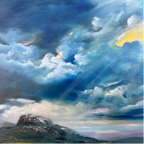 Ben Nevis Radiant Landscape