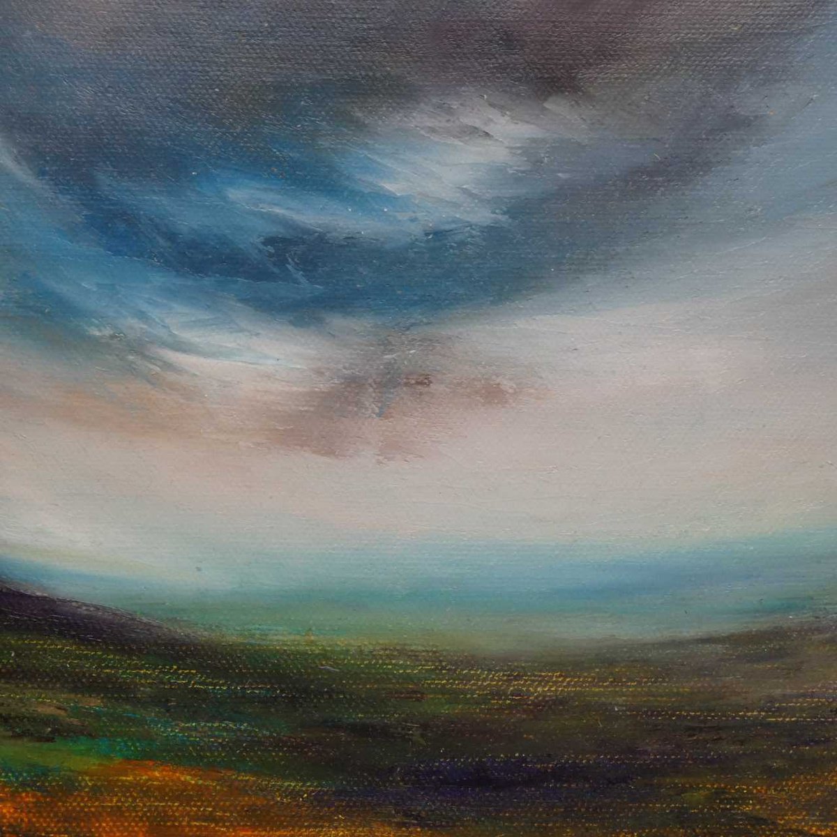 Moorland Mists By Oconnart, 10 X 10, Artwork For Sale On Artfinder
