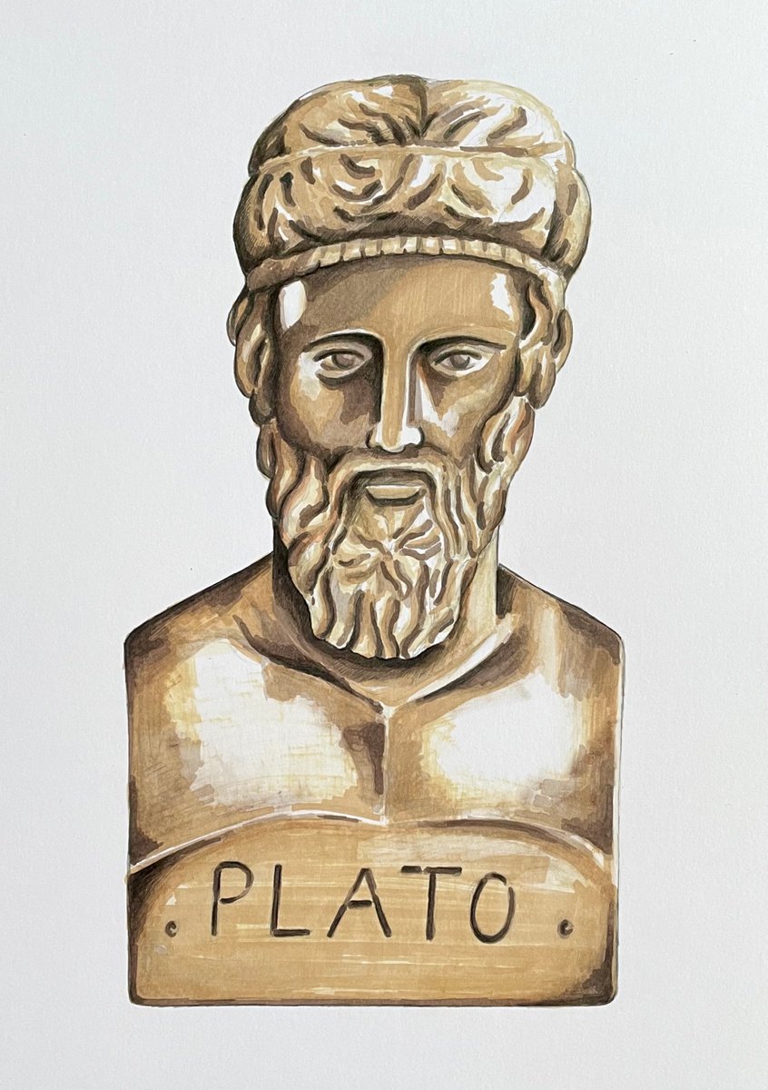 Plato by Nina Shilling