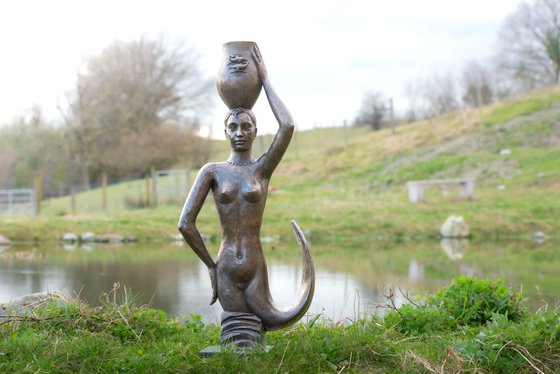 Oregon Mermaid Bronze Resin