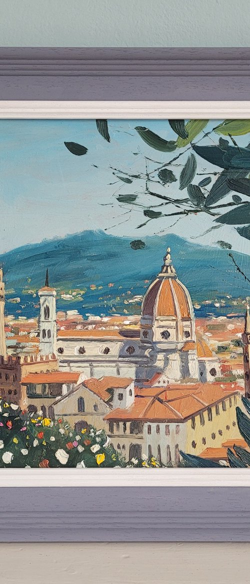View of Florence, Italy by Roberto Ponte