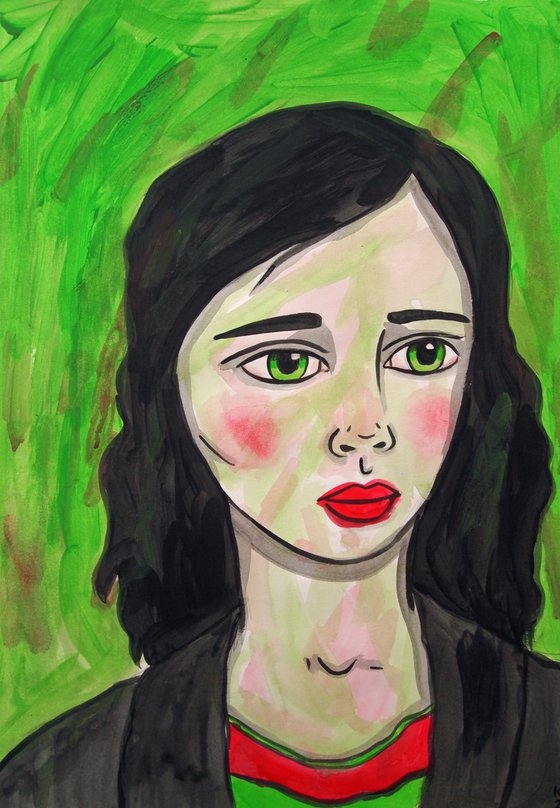 Green Portrait