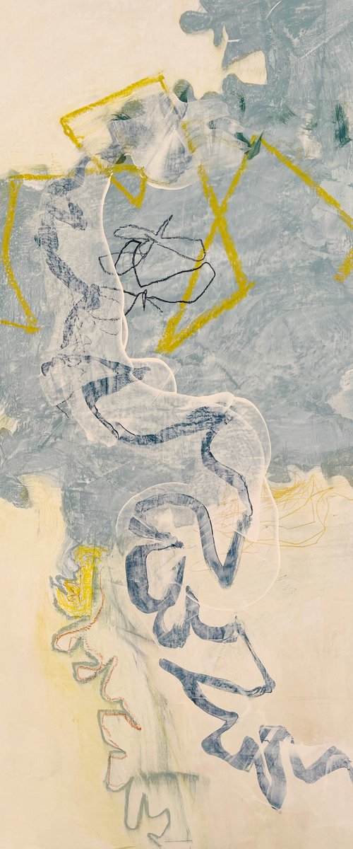 Last Year's Hydrangea in the Morning Light by Linda Jones