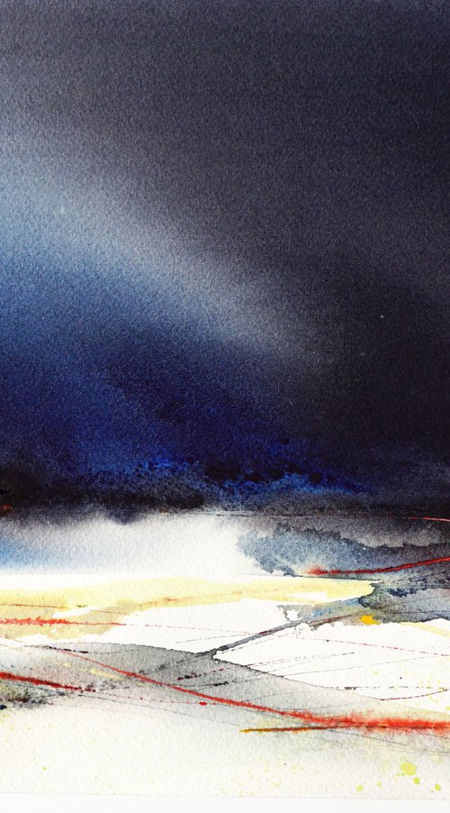 Landscape 21-4 30x22cm / 12x9 in by jelena b