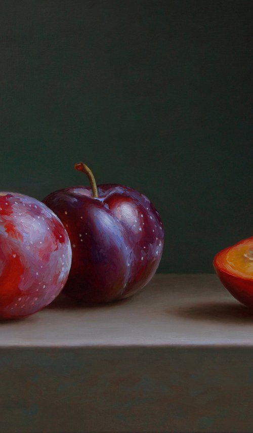 Plums by Albert Kechyan