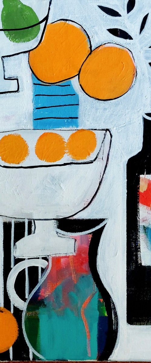 Eight Oranges by Jan Rippingham