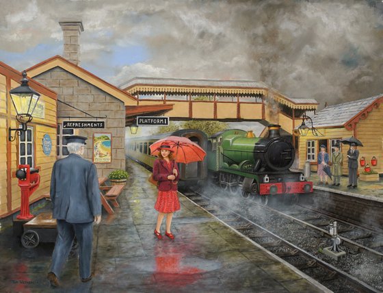 Lucky you brought your brolly