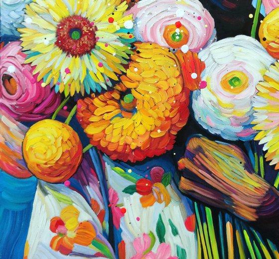 Flower Girl – Floral Portrait