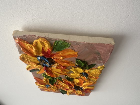 Sunflowers Deep impasto