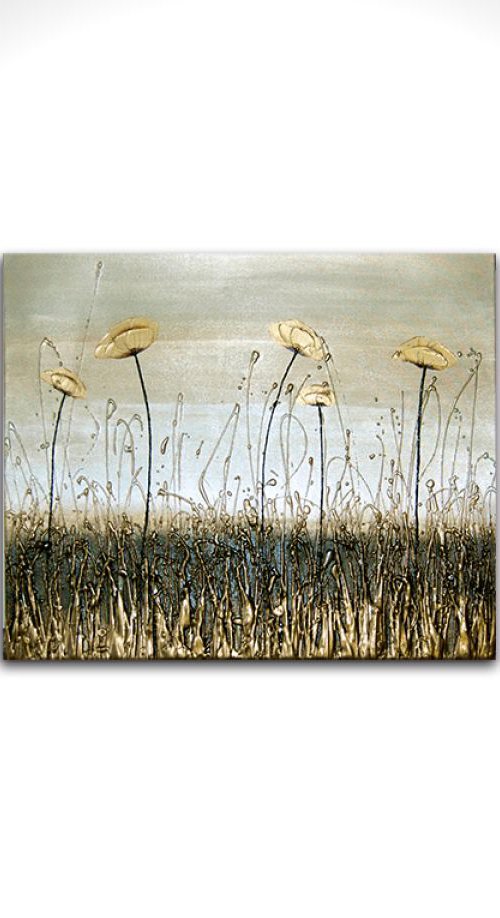 Glorious Gold Landscape by Carol Wood
