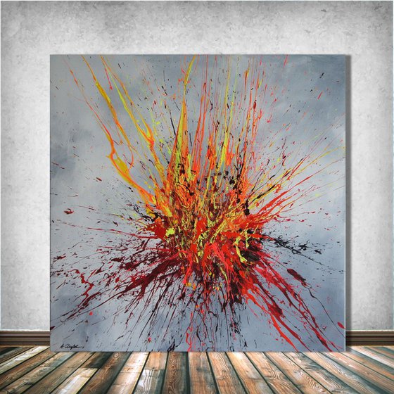 Luminous Bursts IV (Spirits Of Skies 064074) (80 x 80 cm) XXL (32 x 32 inches)